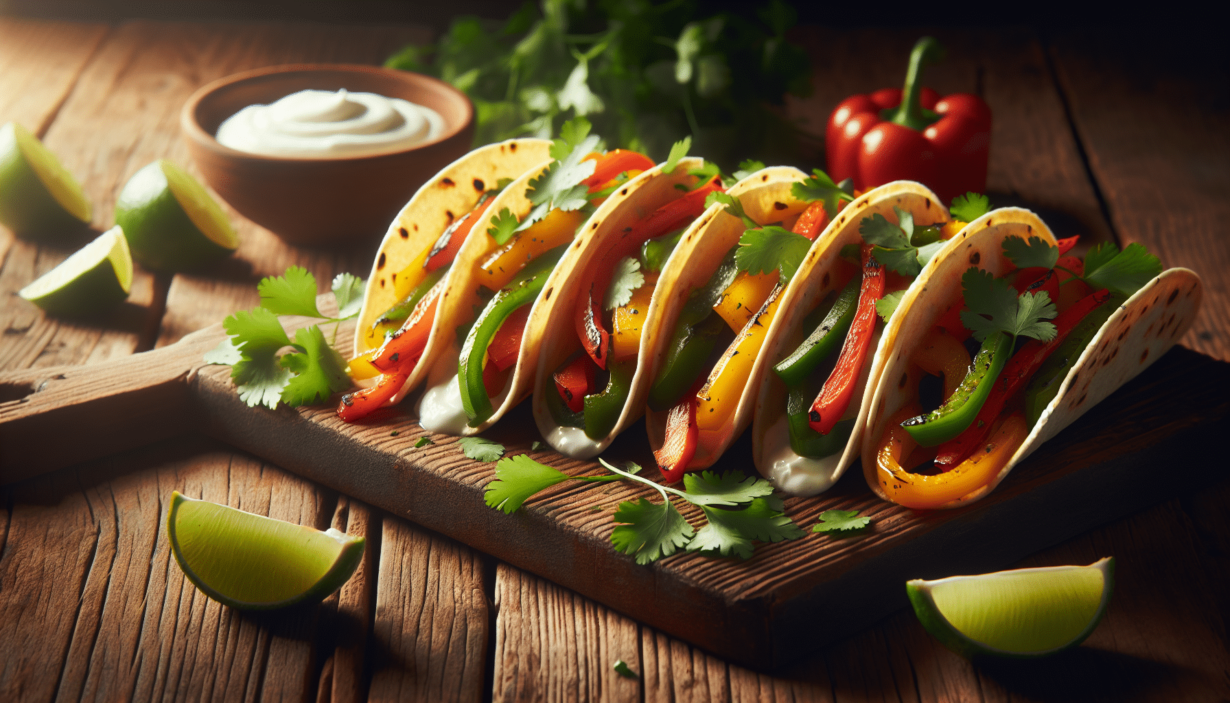 savourez des tacos délicieux garnis de poivrons marinés croquants et de fromage frais crémeux. une recette colorée et gourmande qui allie fraîcheur et épices, parfaite pour un repas convivial ou une soirée entre amis.