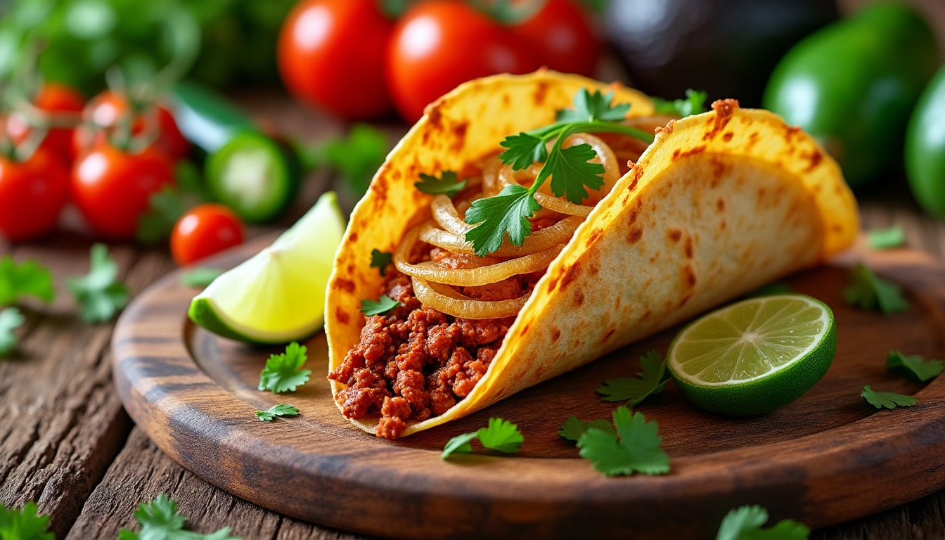 découvrez une délicieuse recette de tacos au chorizo avec des pommes de terre sautées, alliant saveurs épicées et textures croquantes. parfait pour un repas convivial et savoureux.