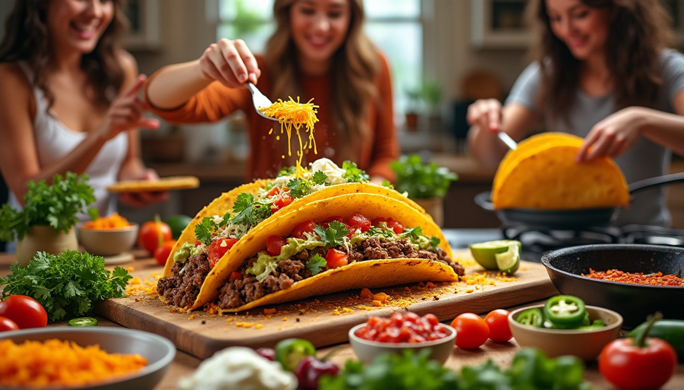 découvrez notre guide complet pour préparer un tacos géant idéal pour régaler vos amis lors de vos prochaines soirées. des ingrédients savoureux aux astuces de montage, transformez votre repas en une expérience mémorable.