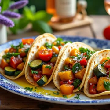 découvrez une délicieuse fusion culinaire avec les tacos à la ratatouille, une interprétation provençale qui marie des saveurs authentiques à la fraîcheur des légumes méditerranéens. parfait pour un repas original et savoureux, cette recette allie tradition et modernité pour ravir vos papilles.