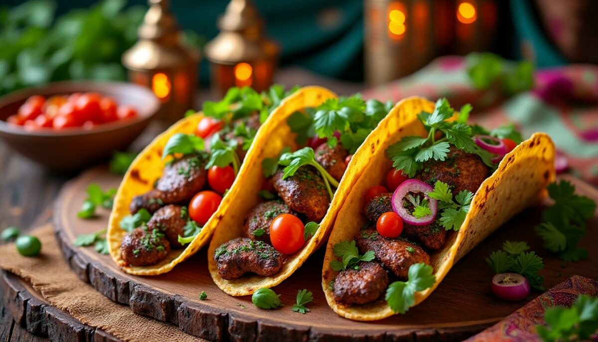découvrez notre recette de tacos au cumin et coriandre, alliant des saveurs orientales authentiques à une préparation simple et délicieuse. savourez une fusion de traditions culinaire qui ravira vos papilles.