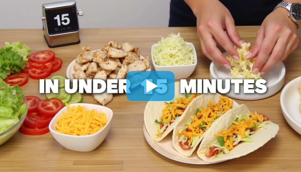 découvrez comment préparer de délicieux tacos maison en moins de 15 minutes avec nos astuces faciles et rapides. idéal pour un repas savoureux et express !