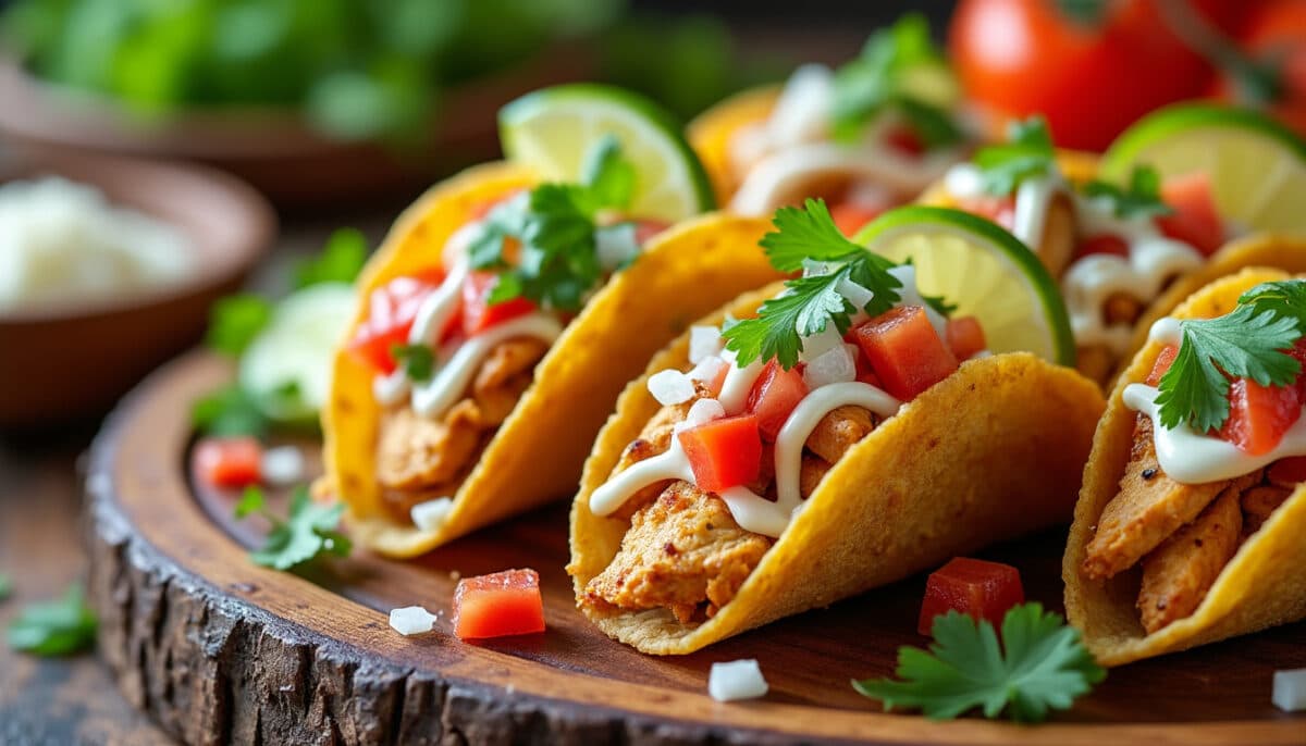 découvrez les tacos en format mini : la solution idéale pour épater vos invités à l’apéritif. faciles à préparer, savoureux et ludiques, ces mini tacos régaleront petits et grands lors de vos soirées conviviales.