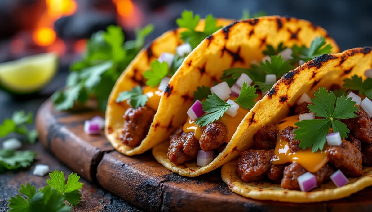 découvrez comment la technique des tacos grillés permet de sublimer les saveurs et d'apporter une touche croustillante à vos repas. astuces et conseils pour réussir des tacos irrésistibles !