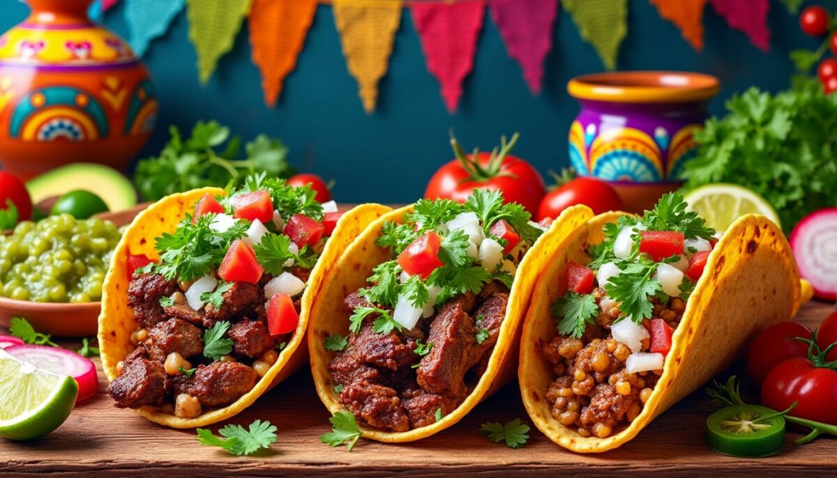 découvrez l’authenticité des tacos mexicains traditionnels avec nos recettes faciles et savoureuses. apprenez à préparer de véritables tacos maison, garnis d’ingrédients typiques et de saveurs mexicaines uniques.